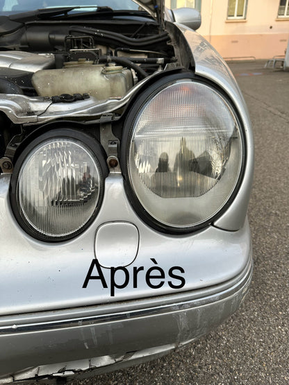 Rénovation optique voiture